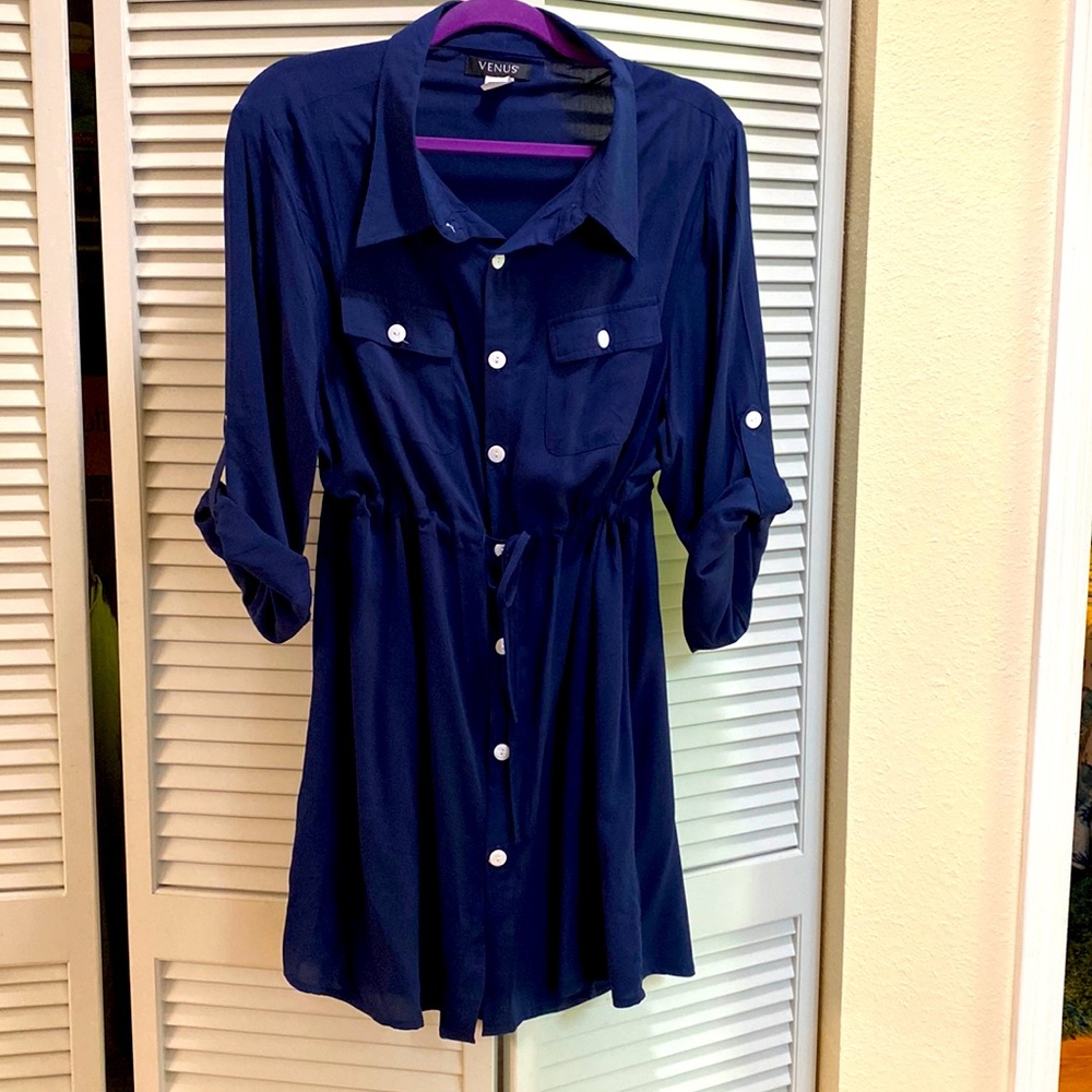 Dress / Beach Cover Up Navy Size XL